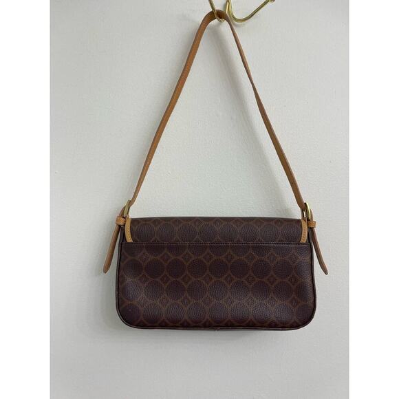 Fossil Mini Bag Shoulder Purse Brown Monogram Logo Y2K Casual - Picture 2 of 9